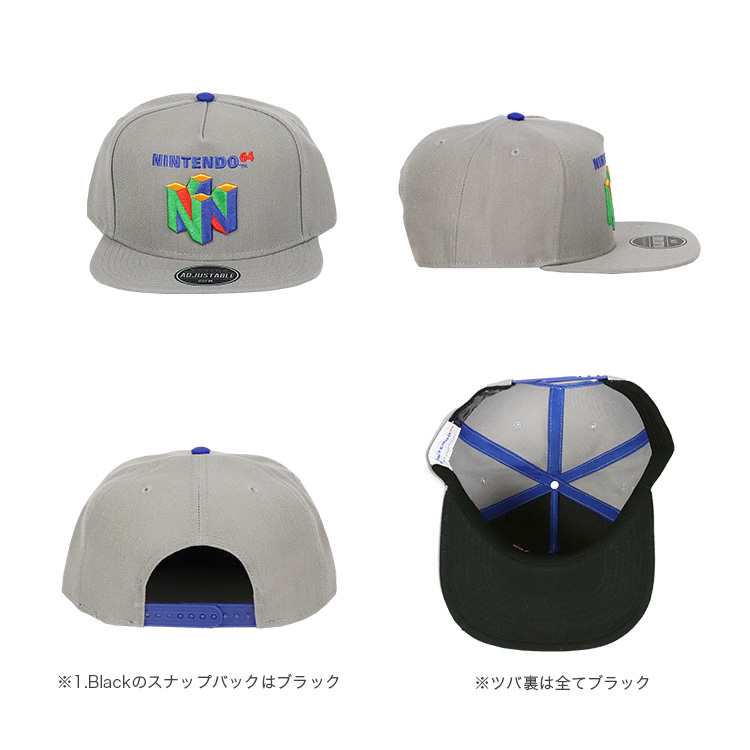 任天堂 ニンテンドー キャップ メンズ レディース NINTENDO64 ロクヨン