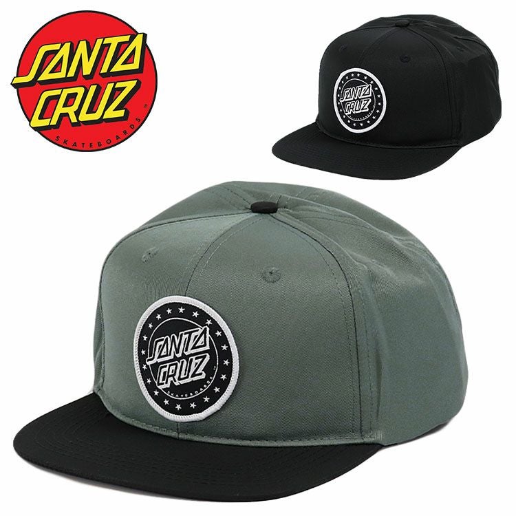 SANTA CRUZ サンタクルーズ スナップバックキャップ Spangle Dot