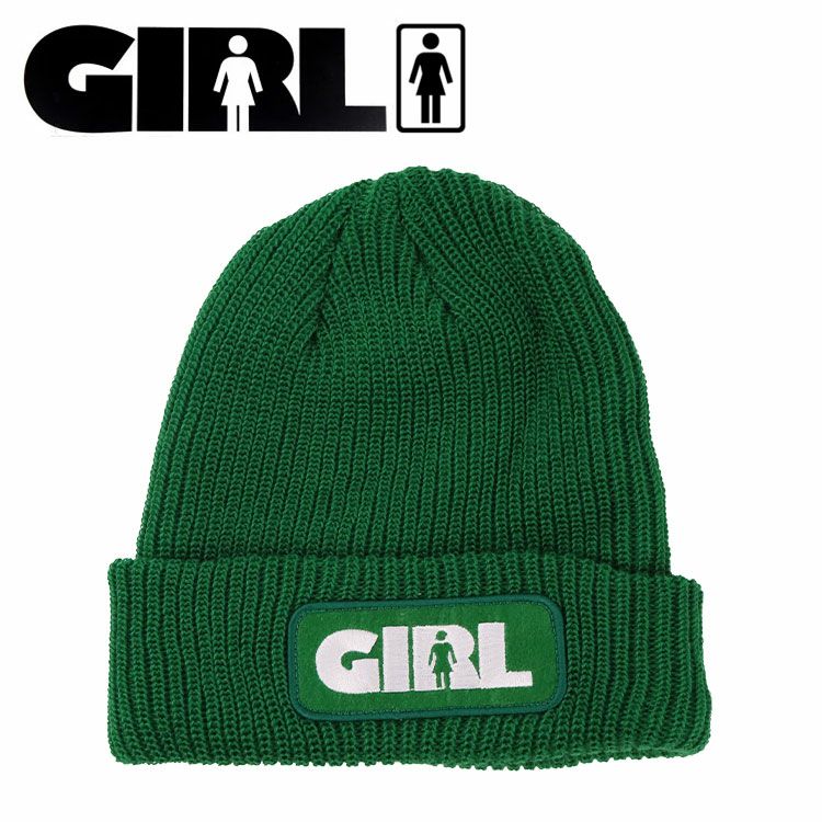 GIRL ガールニット帽 ニットキャップ メンズ レディース ビーニー