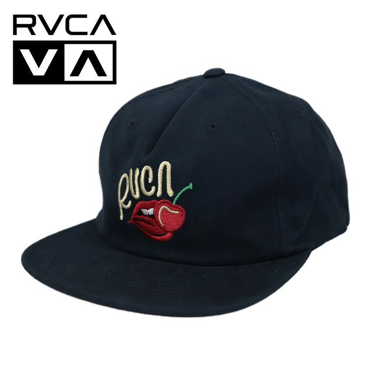 RVCA ルーカ キャップ スナップバック メンズ 帽子 CHERRY LIPS