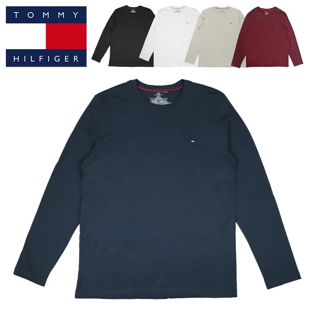 トミーヒルフィガー ロンT 長袖Tシャツ ロングTシャツ メンズ