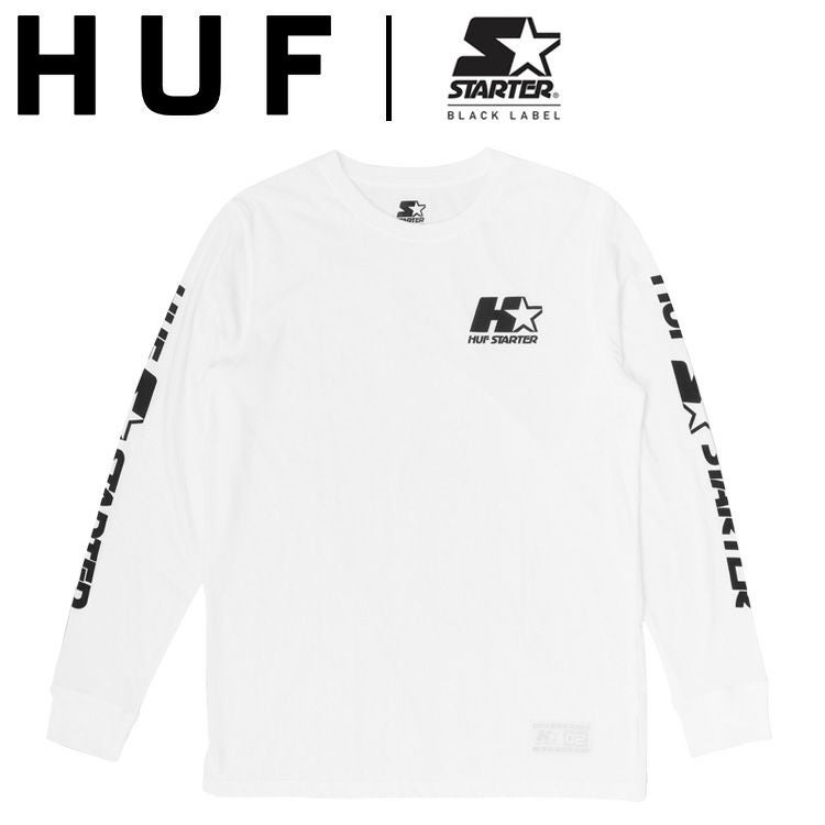 ハフ × スターター ロンT コラボ HUF × STARTER BLACK LABEL LONG