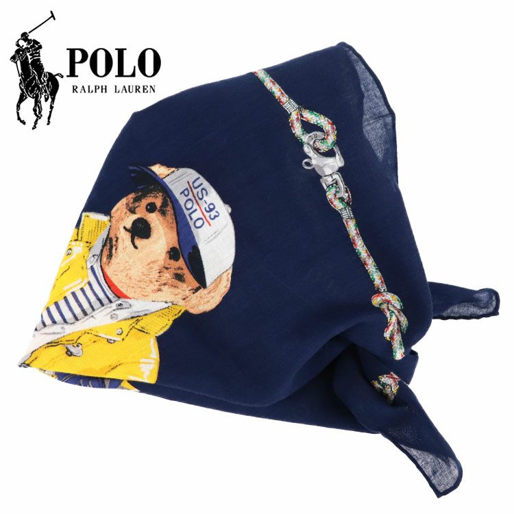 ラルフローレン バンダナ ポロベア Polo Ralph Lauren OCEAN'S