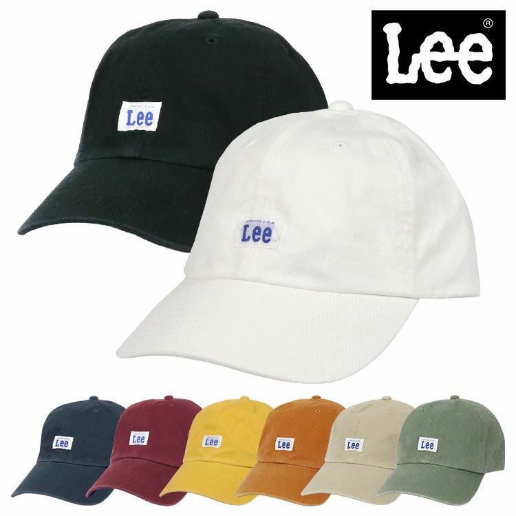 Lee リー キャップ メンズ レディース ロゴ ワンポイント ローキャップ