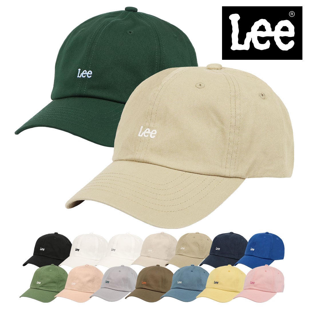 Lee キャップ メンズ レディース リー ローキャップ ミニロゴ チビロゴ