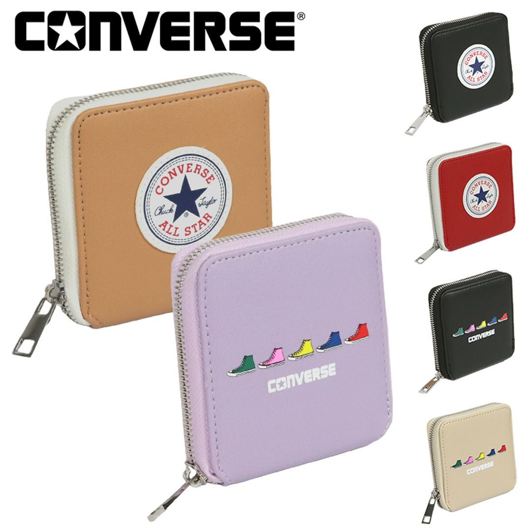 コンパクトウォレット コンバース 財布 二つ折り コンバース CONVERSE
