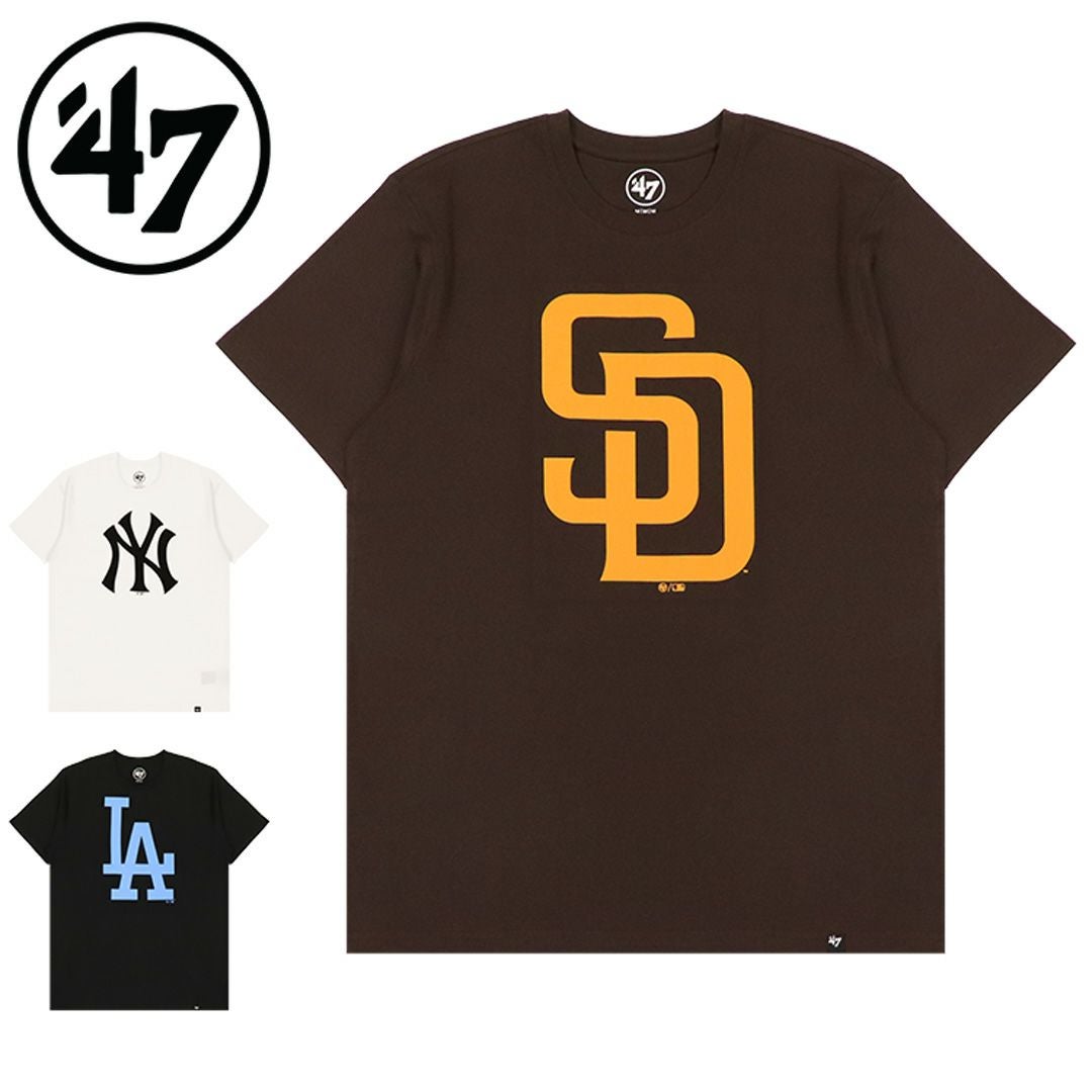47 Tシャツ メジャーリーグ ヤンキース ドジャース パドレス NY LA SD