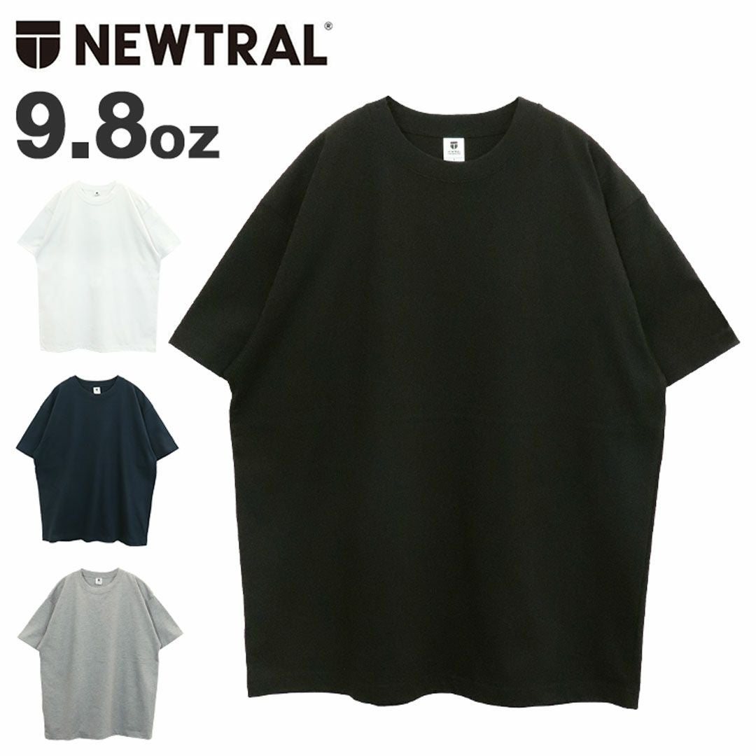 ニュートラル Tシャツ 半袖 クルーネック NEWTRAL 9.8oz 無地 丸首