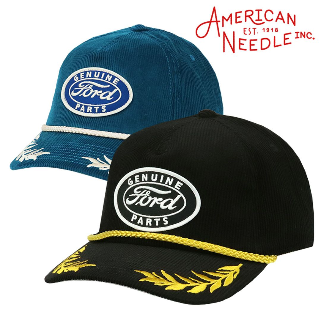 【にし】　Ford　フォード　ビンテージ　コーデュロイ　キャップ　ロゴ アメリカンニードル キャップ メンズ 5パネル コーデュロイ 帽子