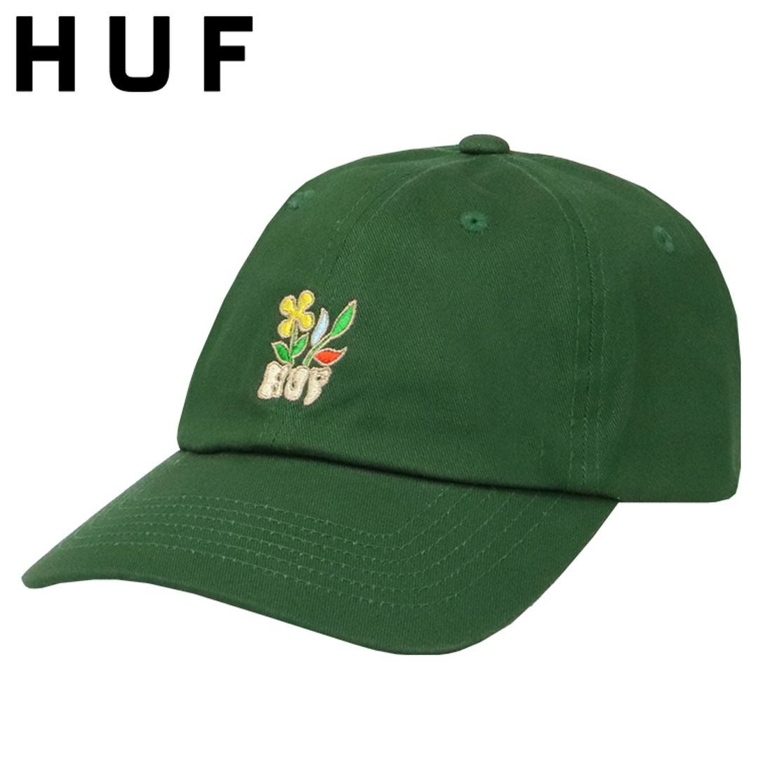 HUF キャップ ハフ メンズ レディース 帽子 ブランド ロゴ BLOOM CV