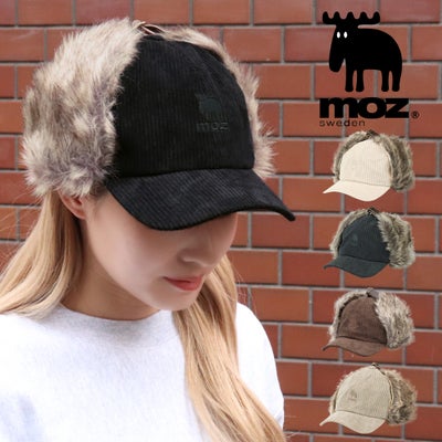 2way ミンク 本革 ロシア帽 パイロットキャップ 耳当て 黒 上質 送料 