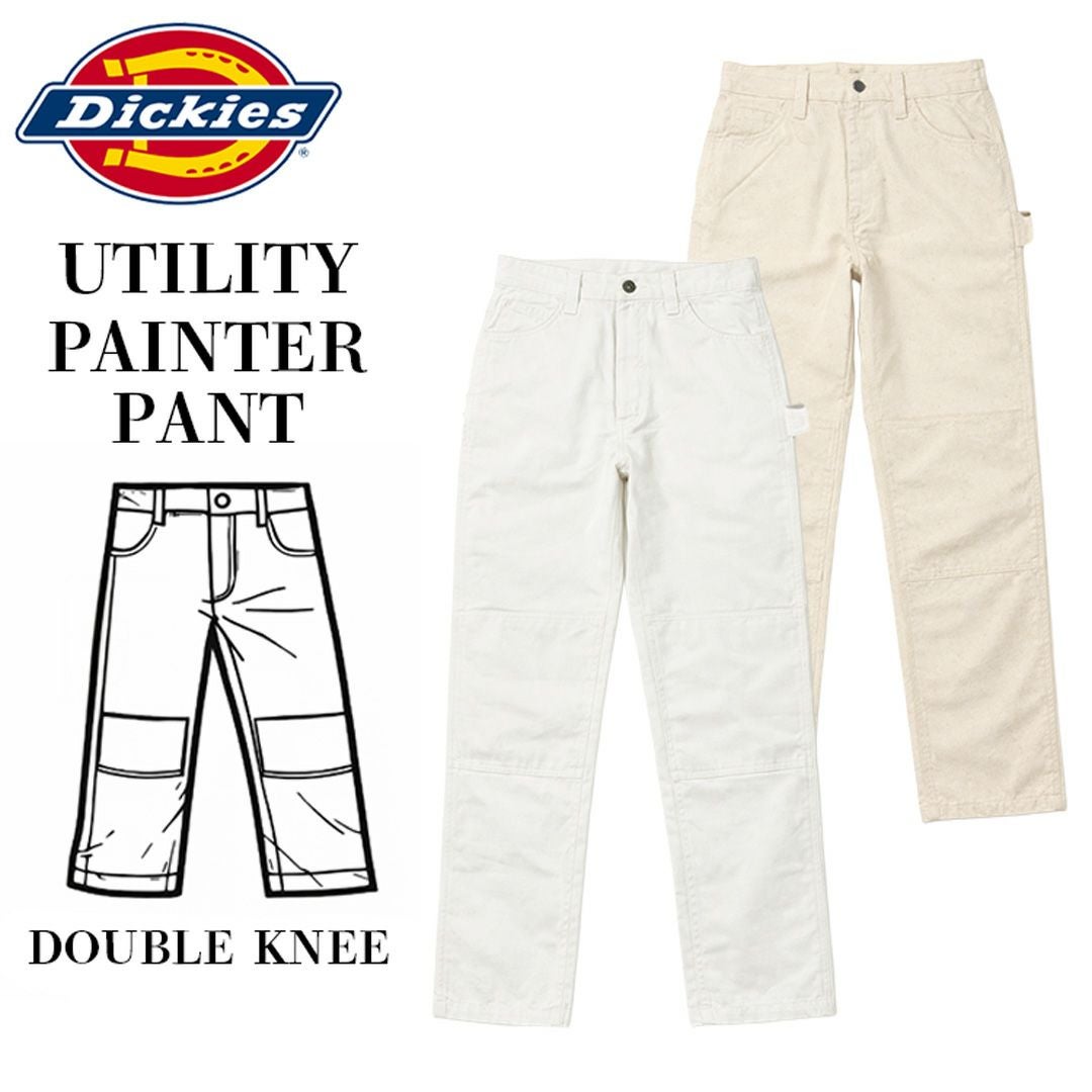 Dickies ディッキーズ ペインターパンツ ダブルニー Dickies（ディッキーズ） ペインターパンツ ダブルニー A861P ワーク