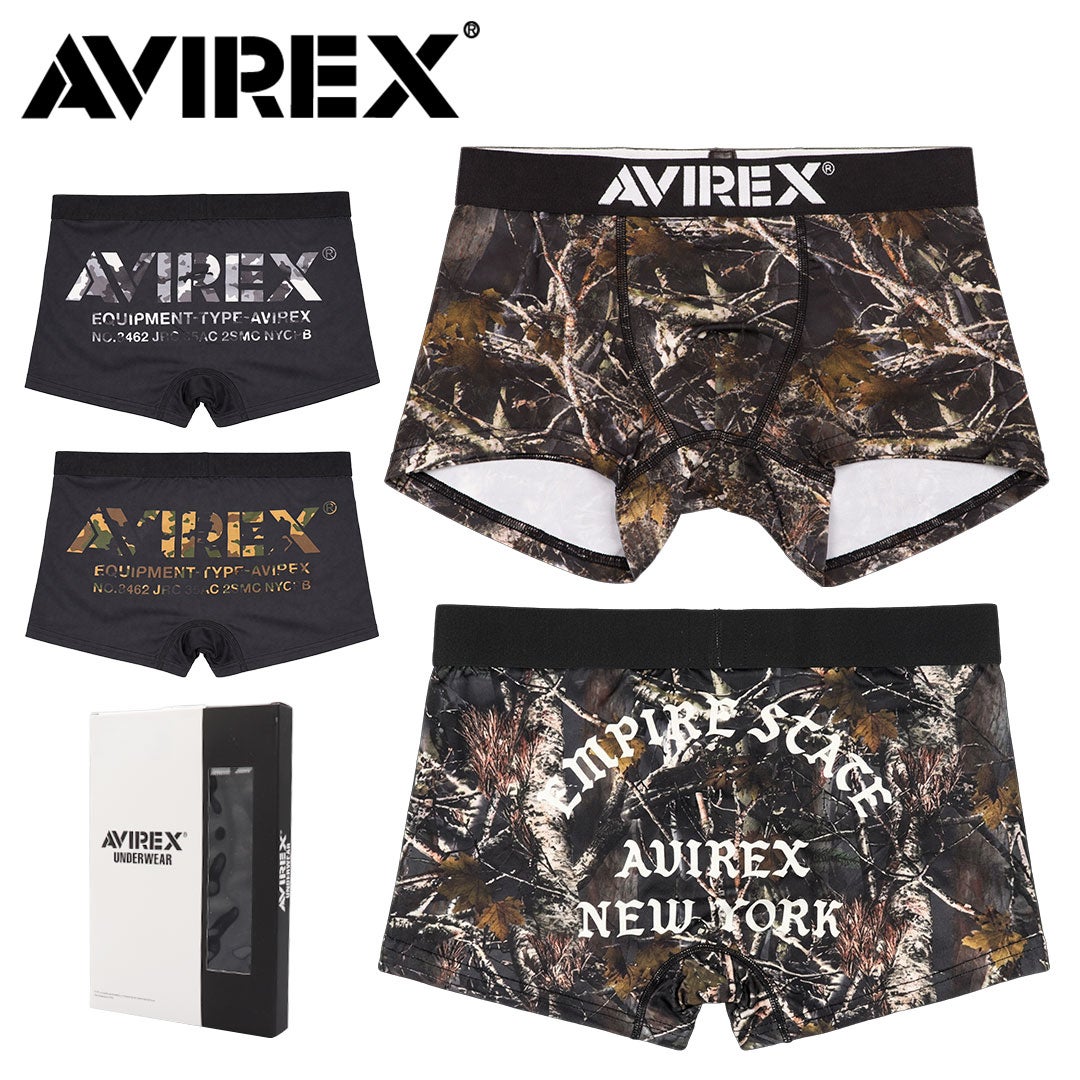 AVIREX ボクサーパンツ メンズ 下着 アビレックス アヴィレックス 無地
