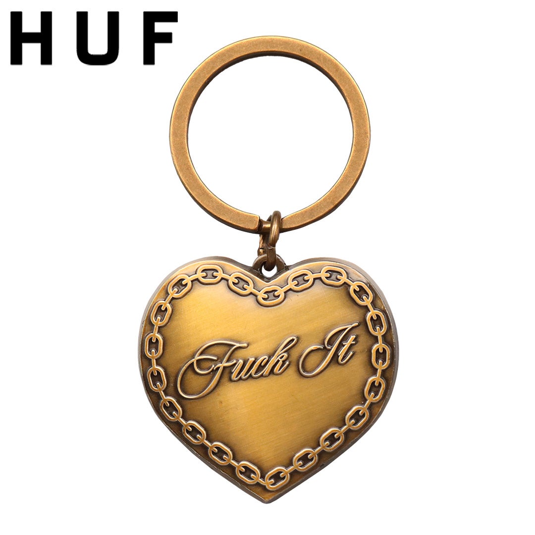 HUF キーチェーン キーホルダー ハフ メタルチャーム ブランド ロゴ